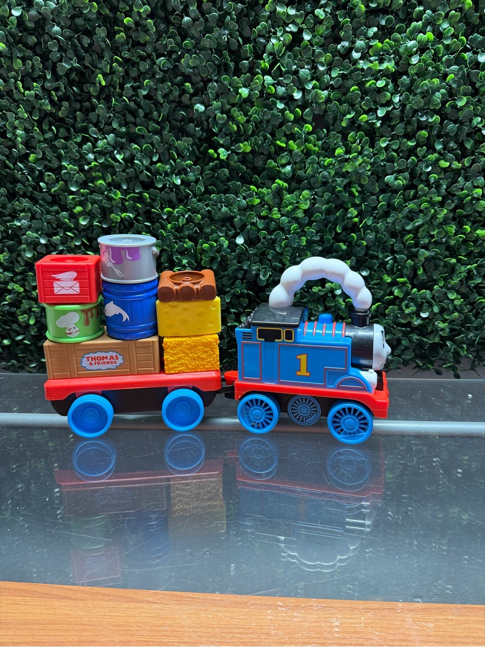 Thomas & Friends Blue & Red Number 1 Stacking Freight Train